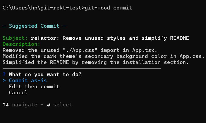 git-mood