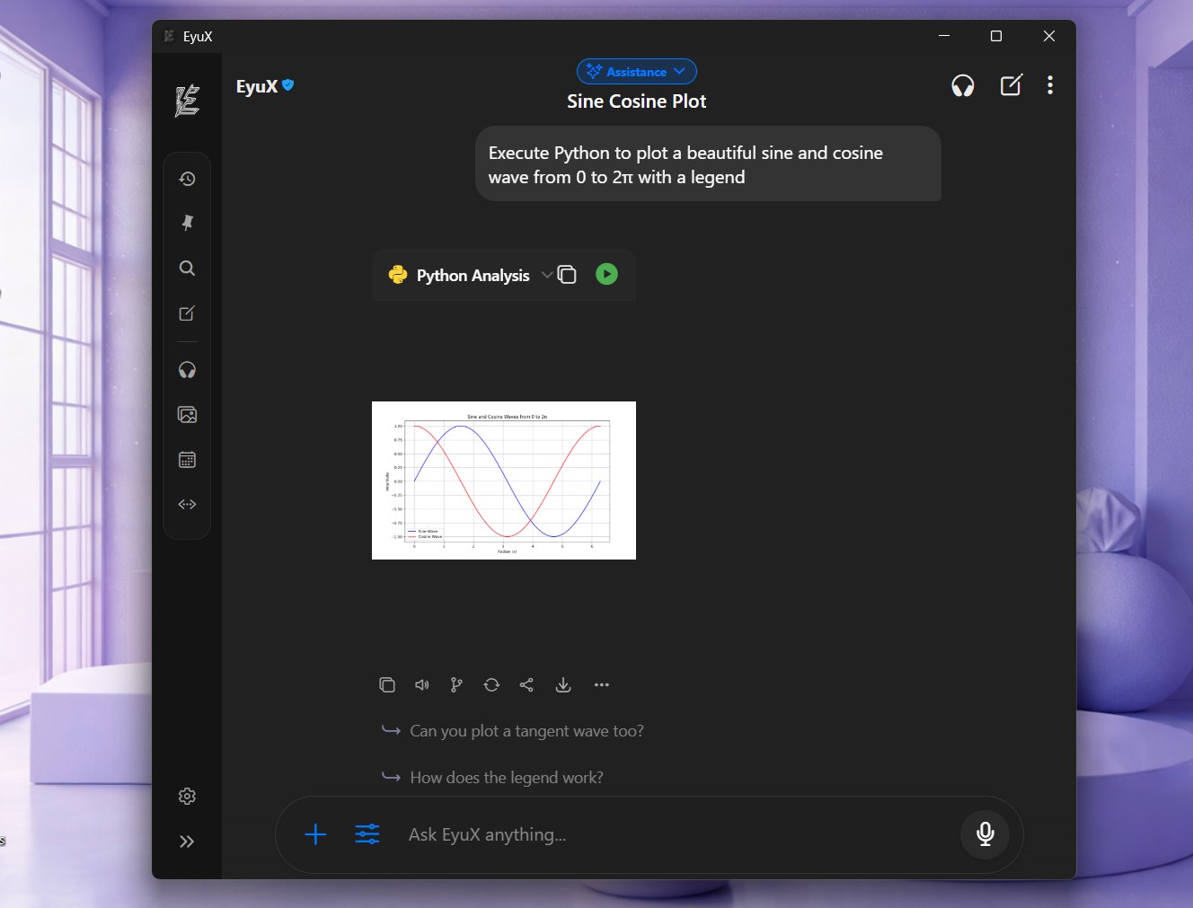 EyuX Desktop Version